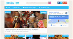 Desktop Screenshot of fantasyfestmemories.com